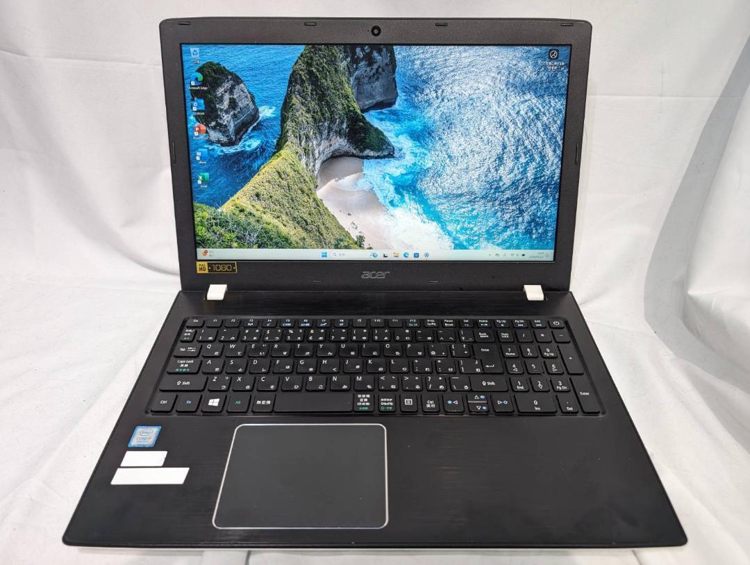 ☆高性能 i7☆ Acer Aspire E5-576 第8世代 Core i7-8550U メモリ16GB SSD480GB 15.6インチ Windows11 Office2021 ノートパソコンの画像2