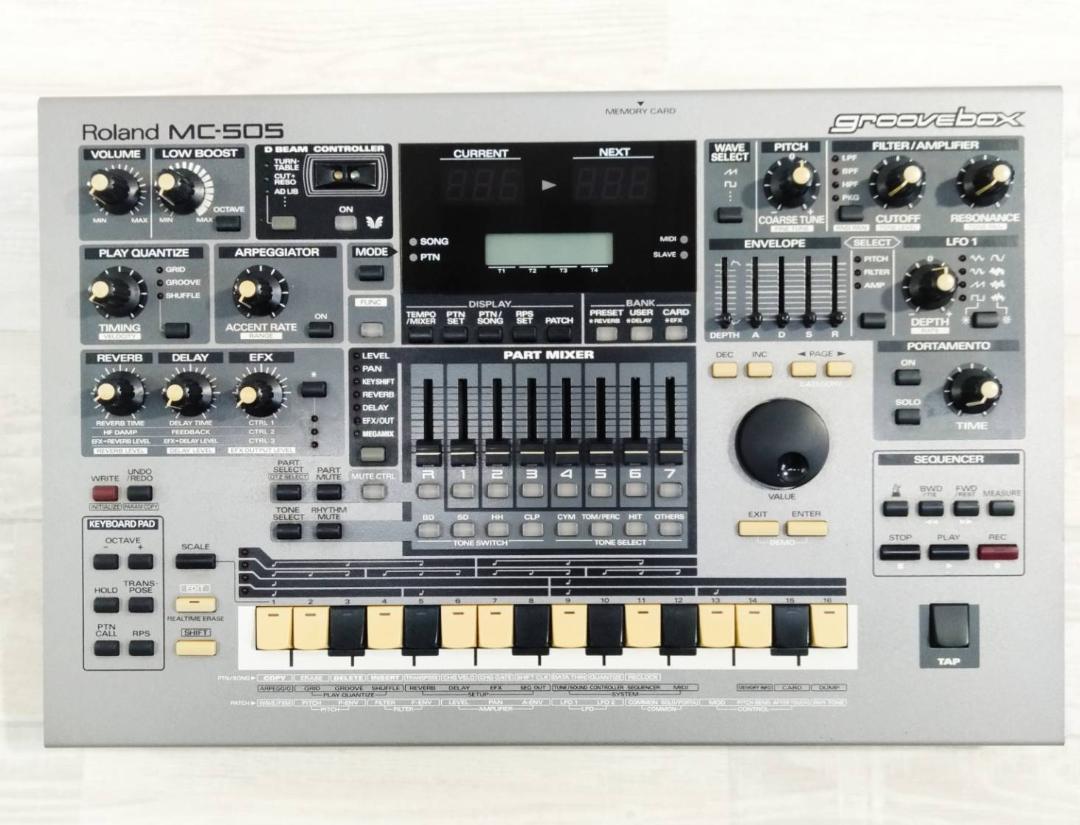 【良品】ROLAND MC-505 DANCE SEQUENCER ドラムマシン_画像2