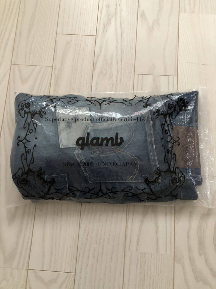  unused goods glamb gram Unplugged rib denim / Anne plug do rib Denim size 3