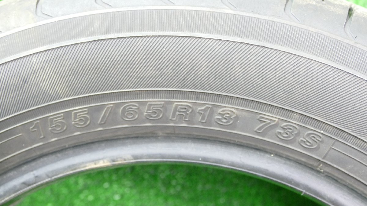 R6578IS ヨコハマ エコス ES31 155/65R13 73S 13インチ　サマータイヤ 19年製 4本_画像8