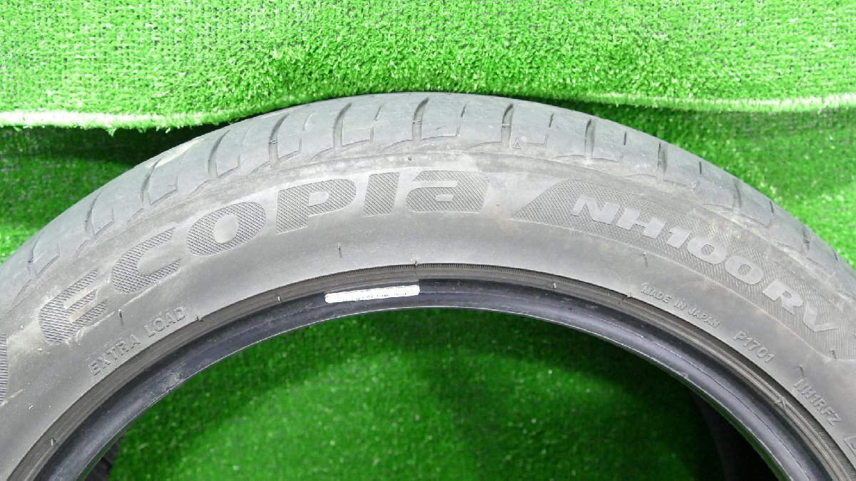 R6647IS ブリヂストン エコピア NH100RV 205/50R17 93V 17インチ サマータイヤ 21年製 1本_画像6