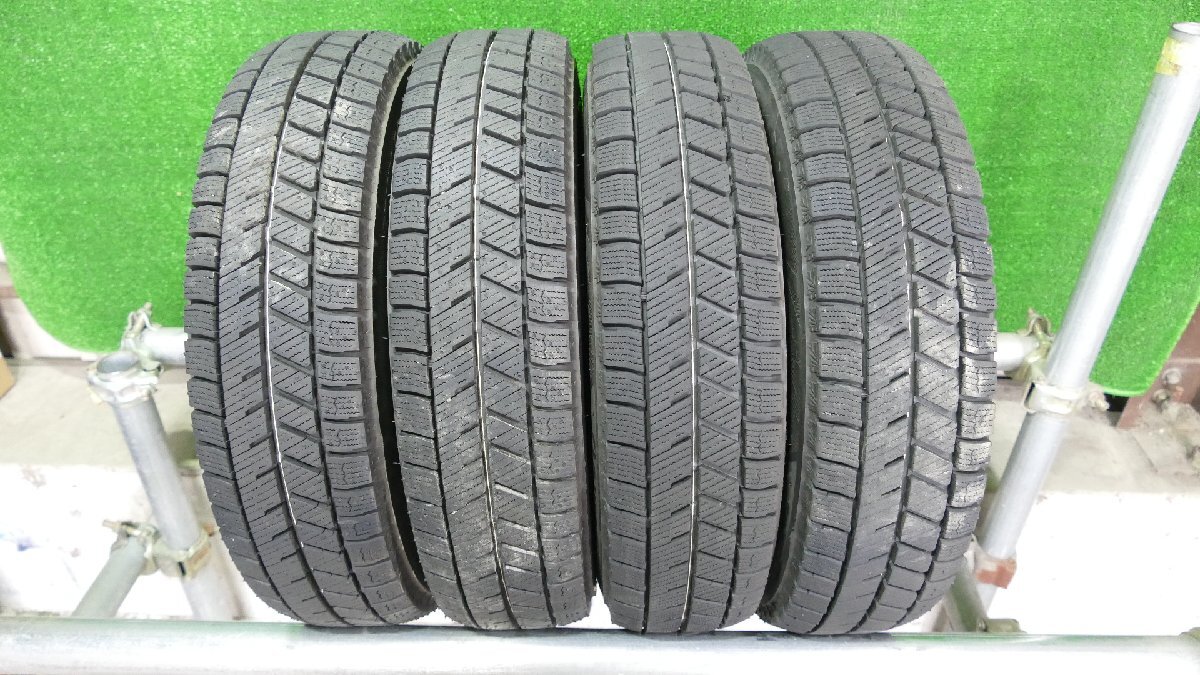 R6735IS ブリヂストン ブリザック VRX3 145/80R12 74Q 12インチ スタッドレス タイヤ 23年製 バリ山 4本_画像1