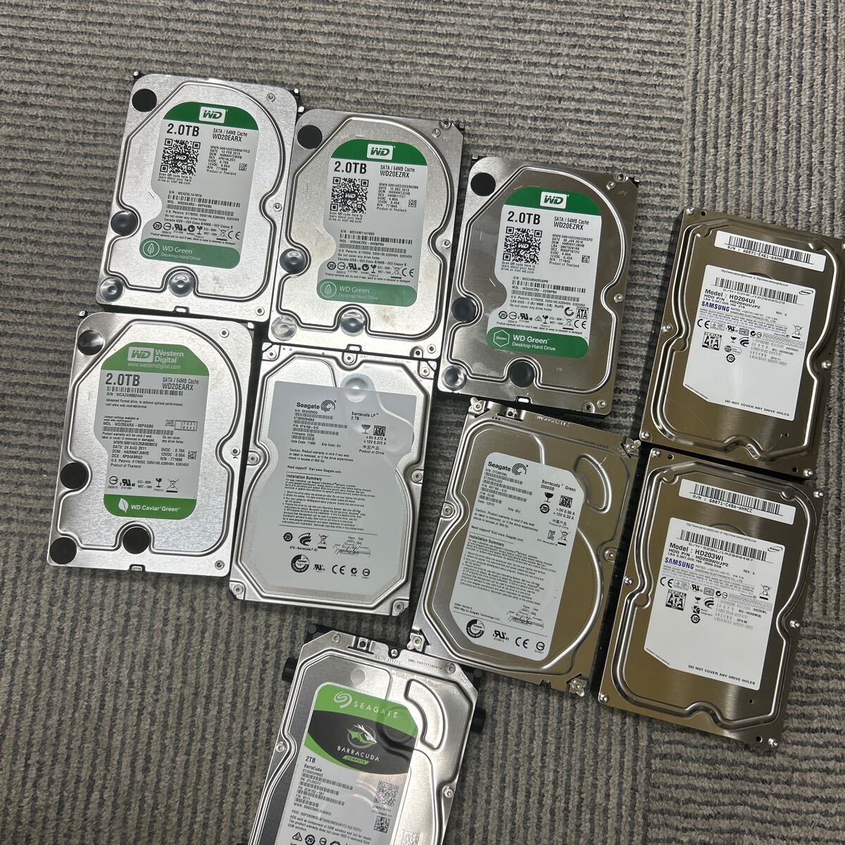 Western SEAGATE SATA HDD ハードディスク ジャンク_画像2