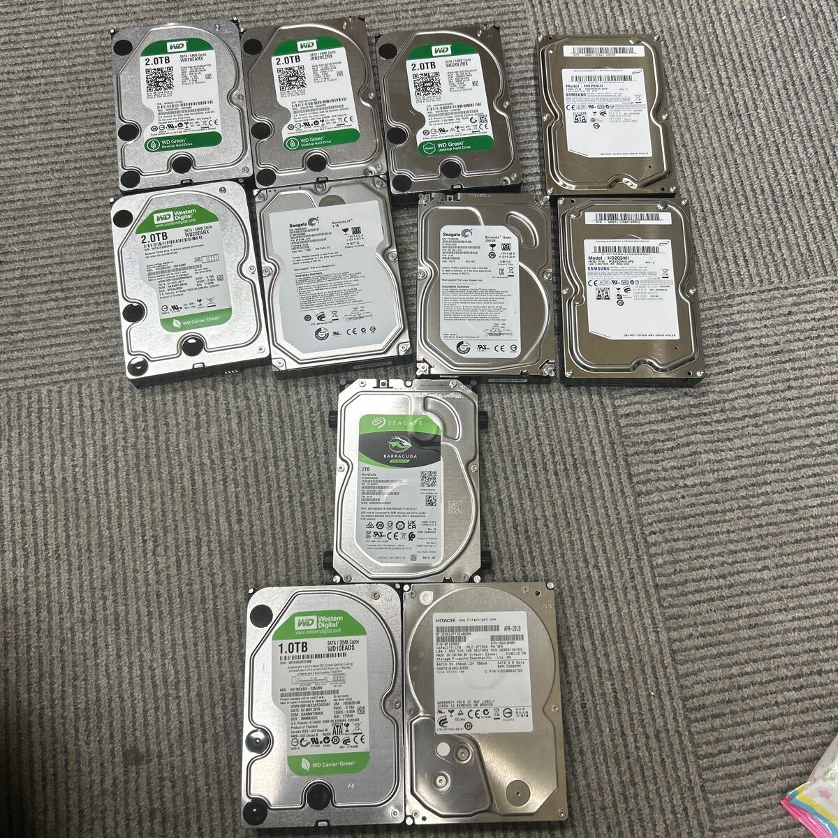 Western SEAGATE SATA HDD ハードディスク ジャンク_画像1