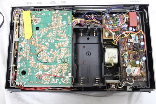 ●ジャンク 昭和レトロ ヴィンテージ SONY CF-2700 デンスケ ソニーラジカセ ラジオカセット ステレオカセットレコーダー デッキー Z3477_画像3