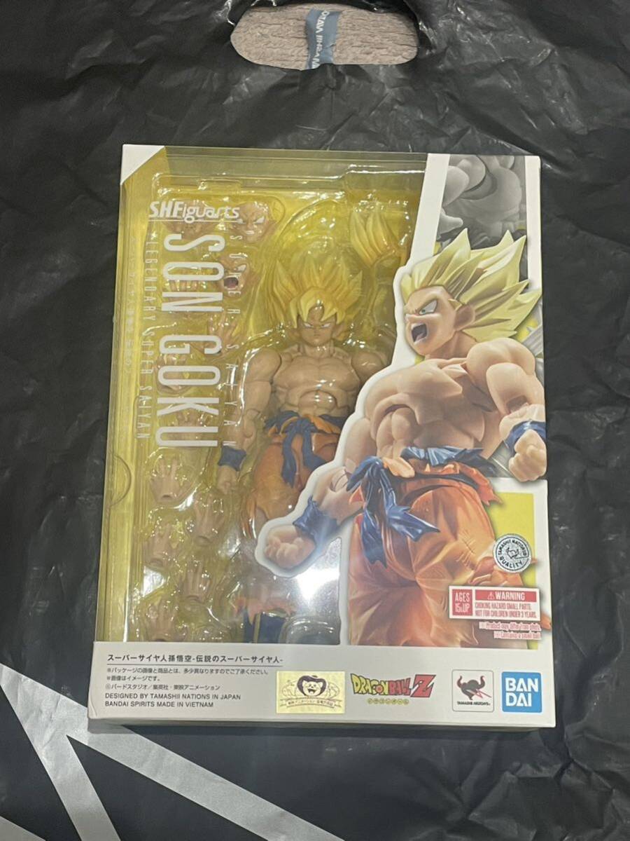 新品未開封品 ドラゴンボールZ S.H.Figuarts スーパーサイヤ人 孫悟空 伝説のスーパーサイヤ人 送300~ フィギュアーツ ドラゴンボール超_画像1