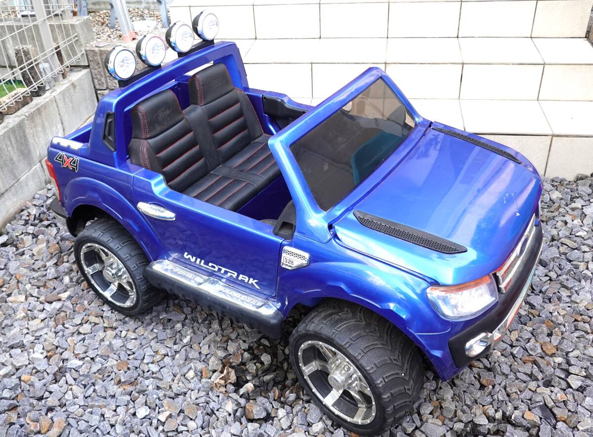 電動乗用カー 乗用玩具用のモーターユニット・ドライブユニット1台分（左右セット）_※装着車例です。車は付属しません。