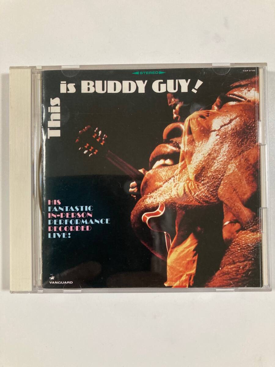 【ブルース】バディ・ガイ（BUDDY GUY）「BUDDY GUY LIVE / A MAN AND THE BLUES」（レア）中古CD、国内盤,BL1140の画像1