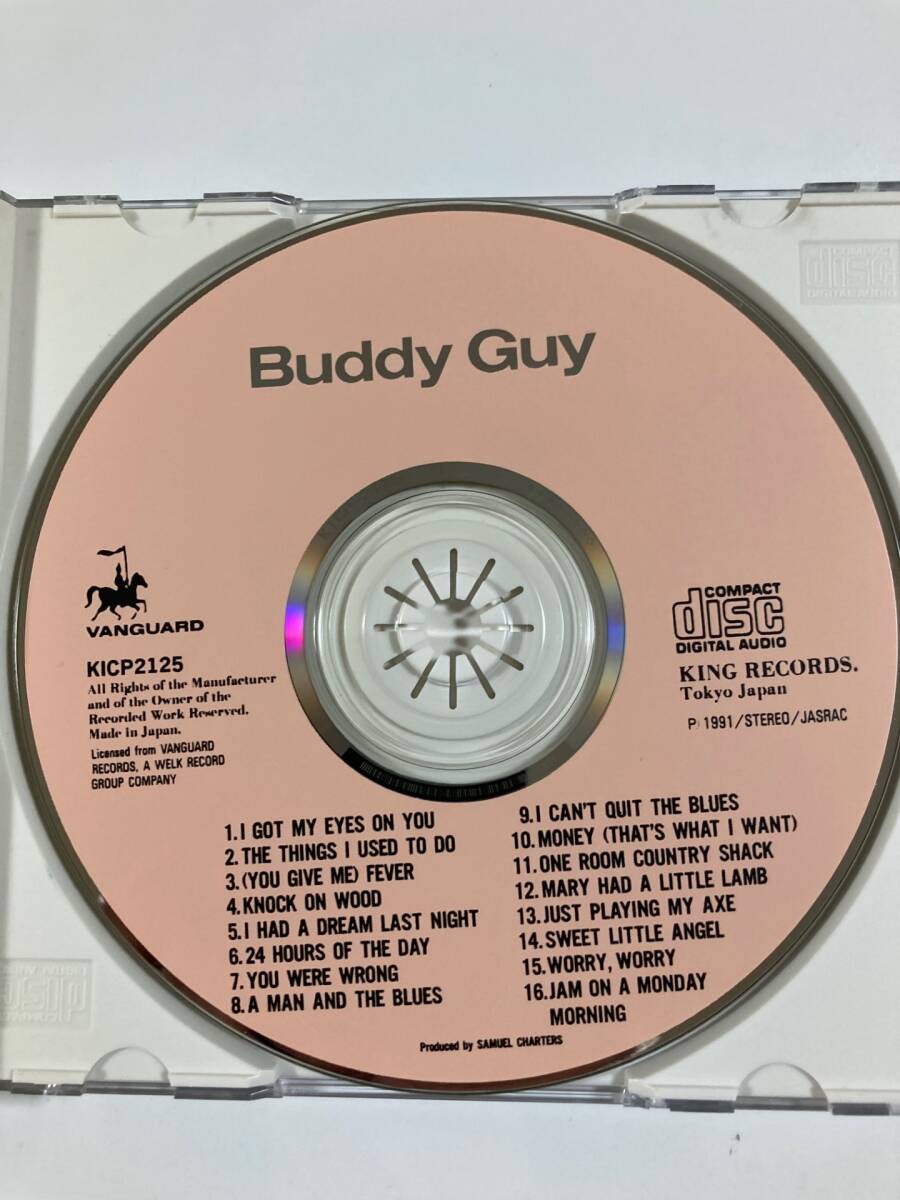 【ブルース】バディ・ガイ（BUDDY GUY）「BUDDY GUY LIVE / A MAN AND THE BLUES」（レア）中古CD、国内盤,BL1140の画像5