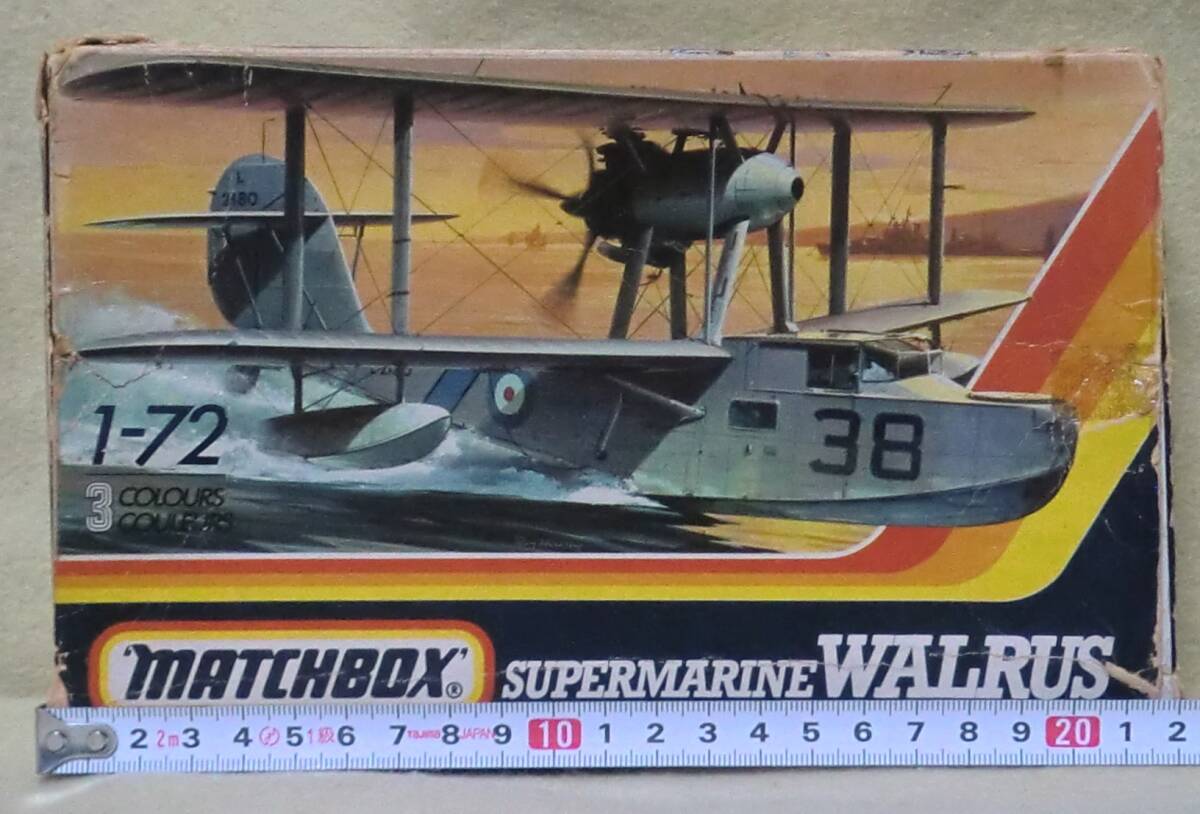 【マッチボックス】スーパーマリン　ウォーラス(水陸両用偵察機)　・ 1/72 スケール 【未組立】　_画像1