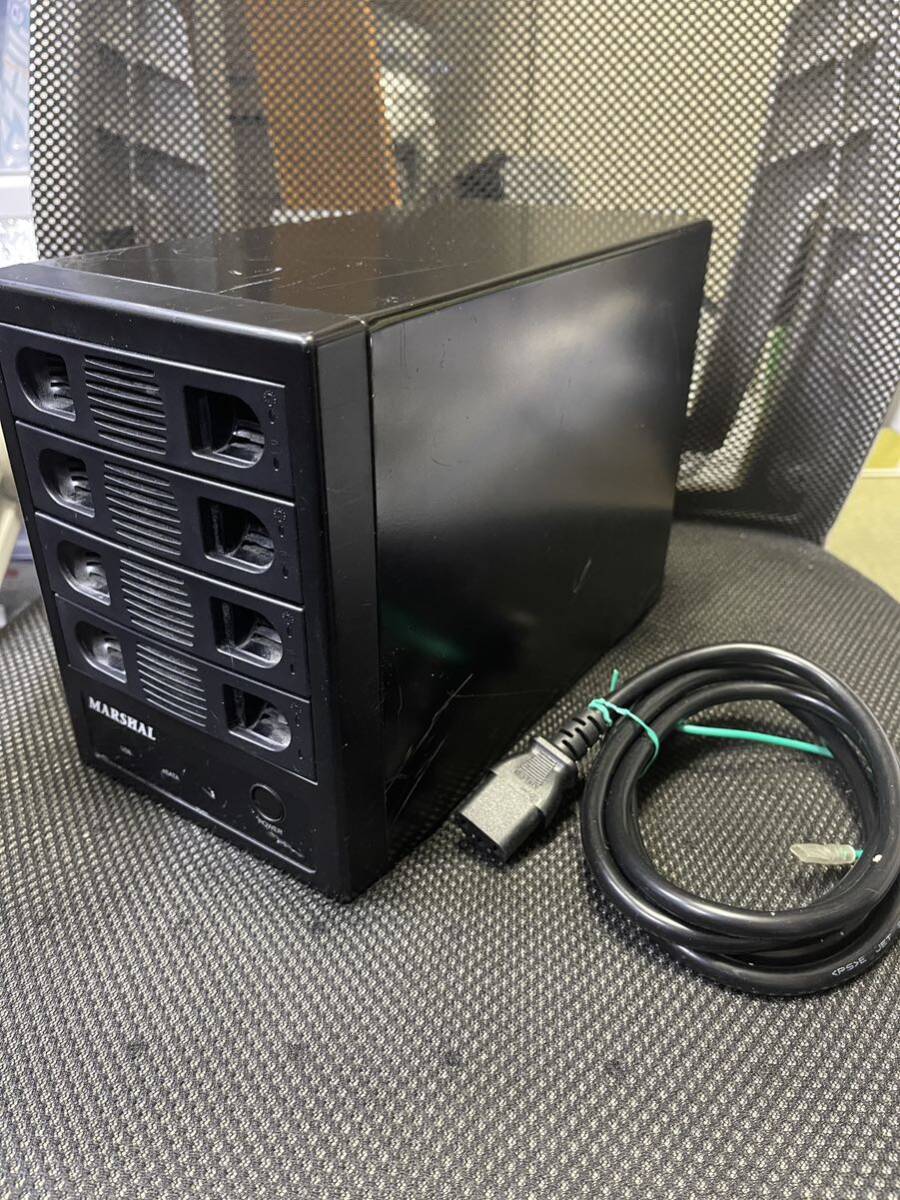 MARSHAL HDD4台 外付けケース HDD TOWER 4 MAL-3035SBKU3_画像1