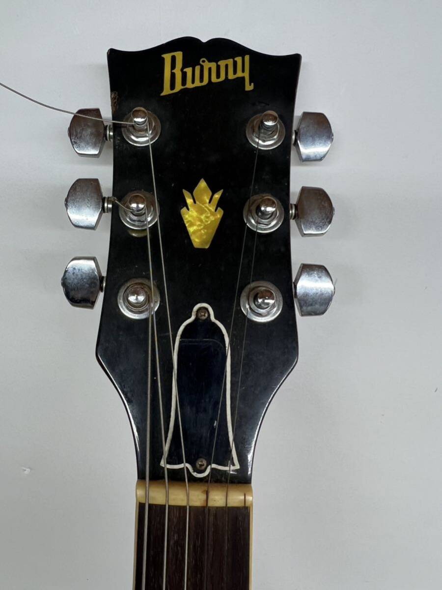 Bunny バーニー エレキギター スーパーグレードモデル 楽器 赤 現状品の画像2