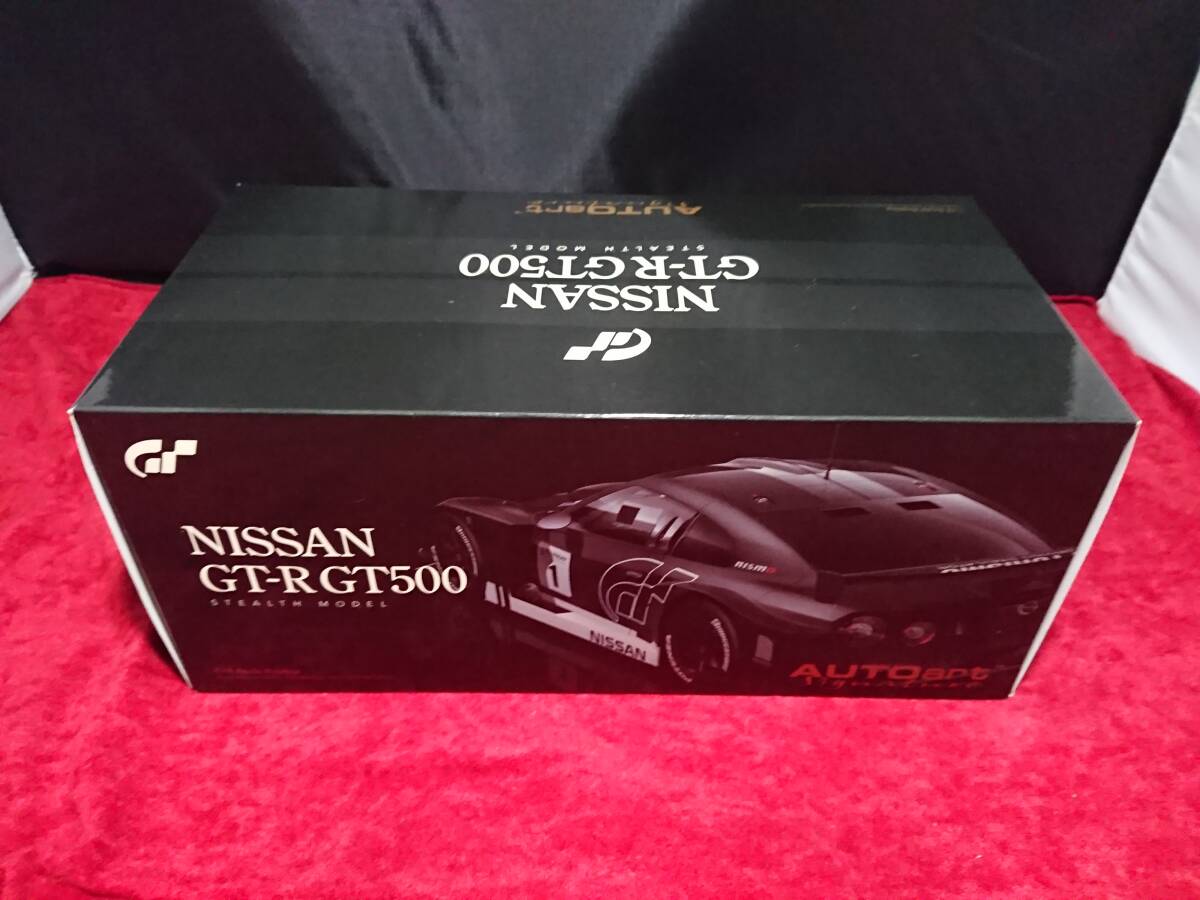 オートアート signature 1/18 NISSAN GT-R GT500 STEALTH MODEL/ステルスモデル GT 日産【ヘルメット・説明書・シリアル付属】の画像2