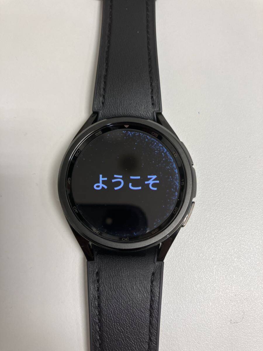 【美品】サムスン Galaxy Watch 6 Classic 43mm 黒_画像1