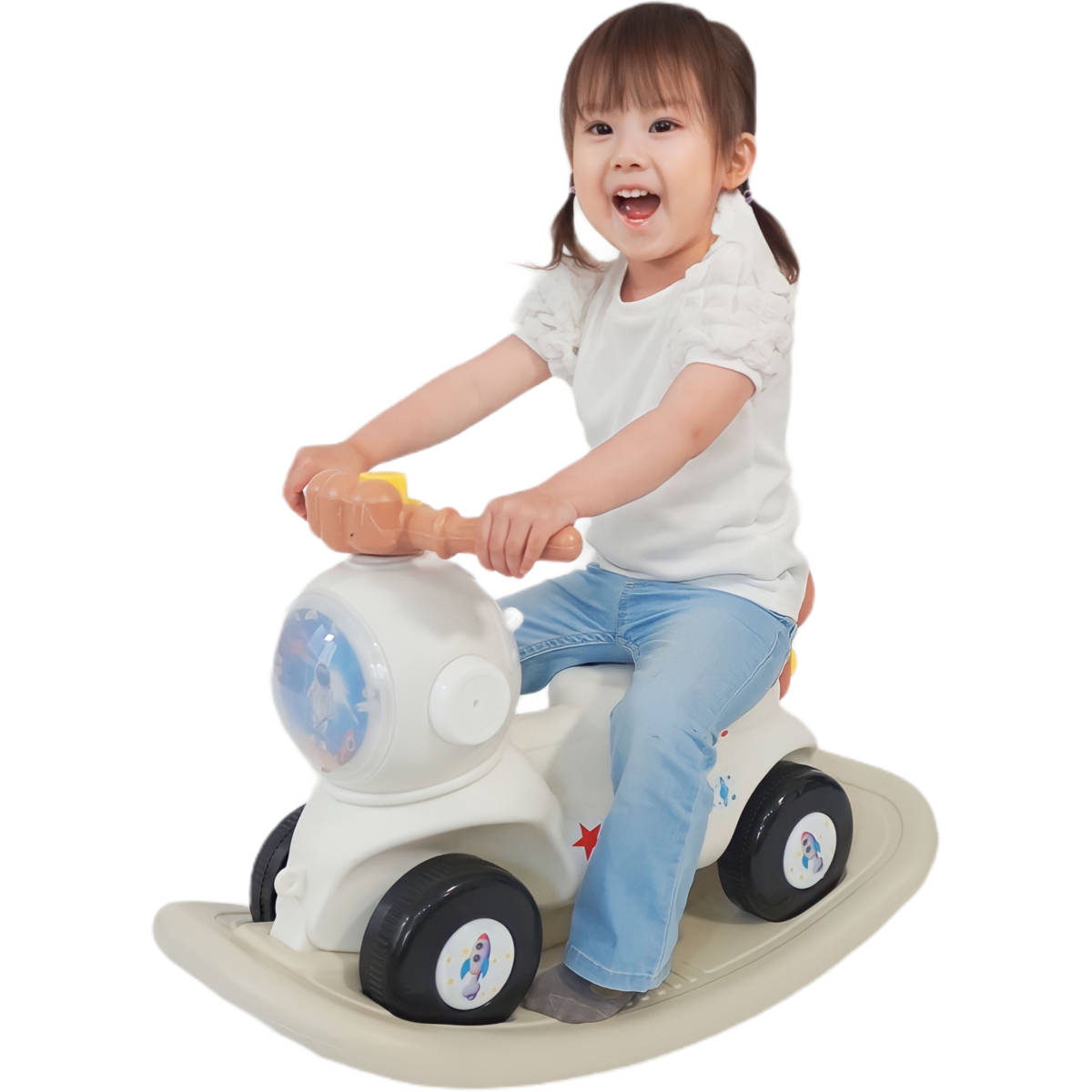 880% off . prompt decision 2WAY# pair .. passenger use # baby-walker #10 pcs limit # baby War car # board Like # handcart # rocking chair -# wooden horse # white color limitation 