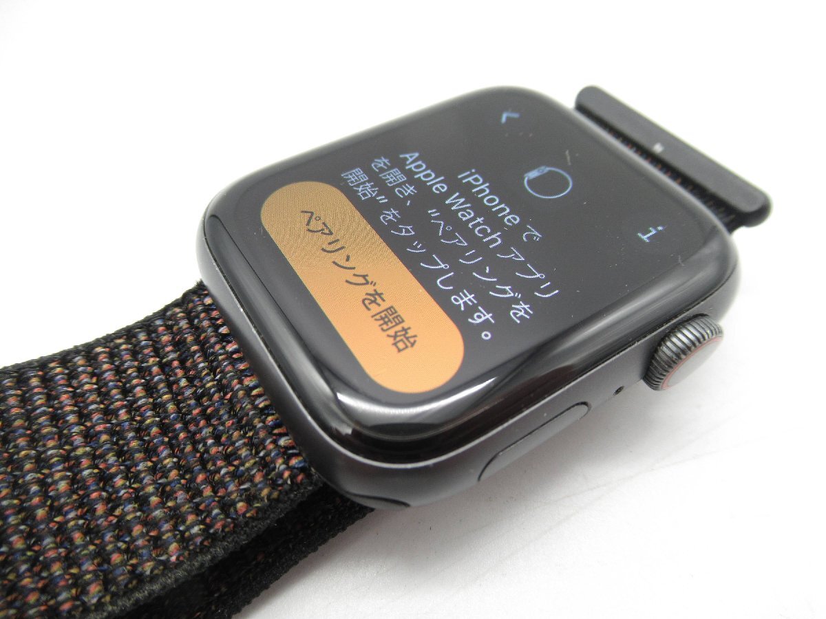 Apple Watch Series 4 GPS + Cellular A2008 スペースグレイ 未使用バンド付き★動作品 ★N0315044_画像7