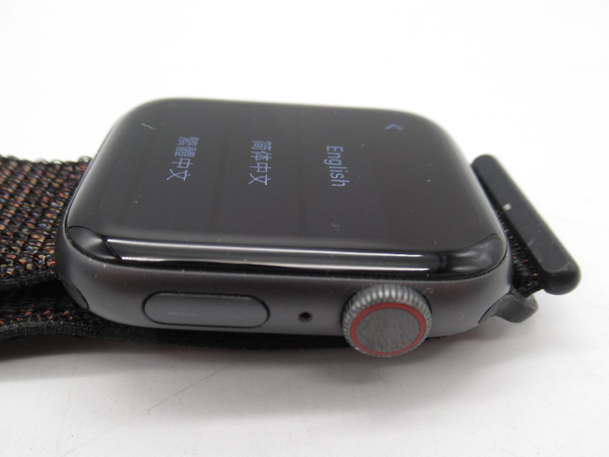 Apple Watch Series 4 GPS + Cellular A2008 スペースグレイ 未使用バンド付き★動作品 ★N0315044_画像3