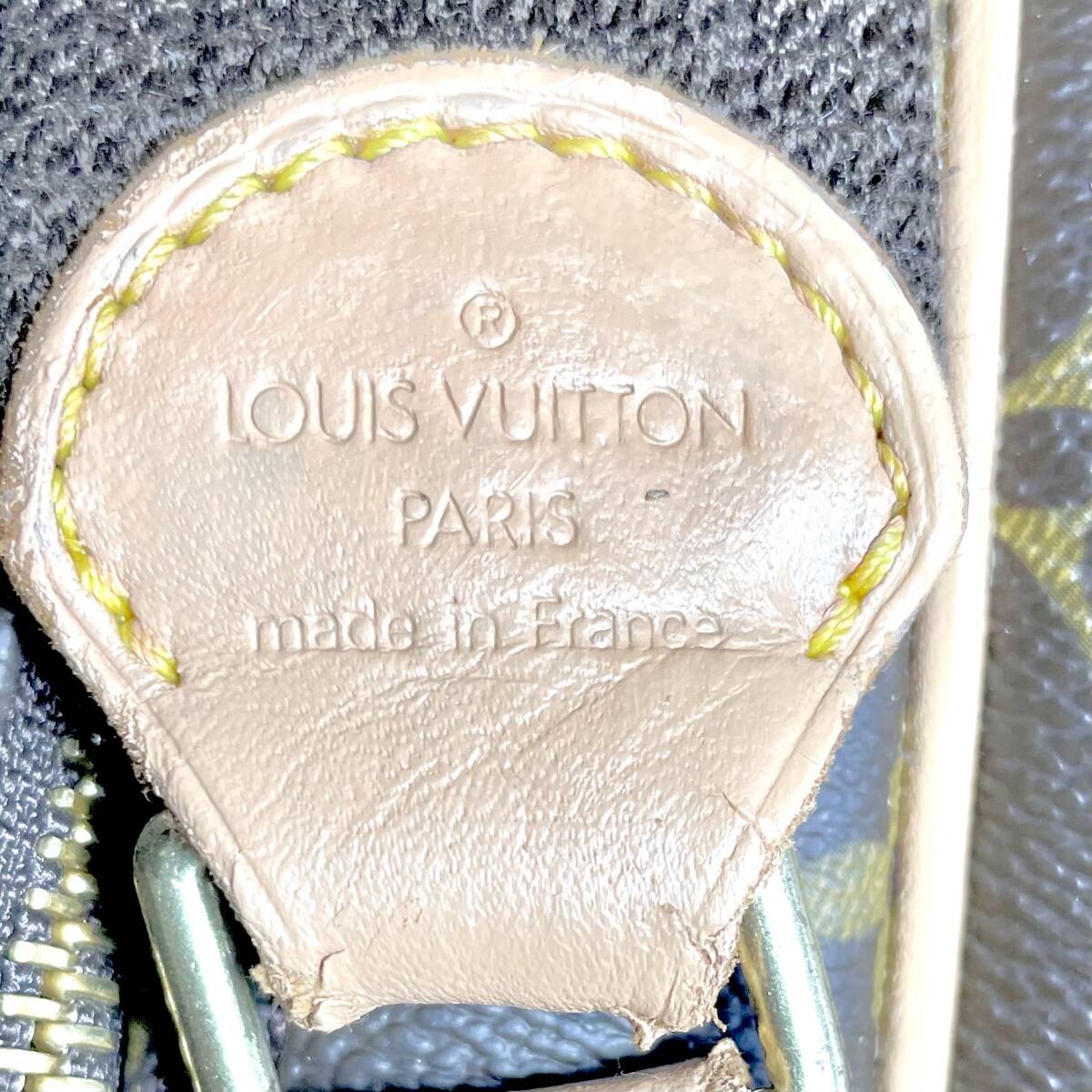 1円　美品　ルイヴィトン リポーターPM クロスボディ ショルダーバッグ M45254 モノグラム ブラウン LOUIS VUITTON Reporter PM _画像8