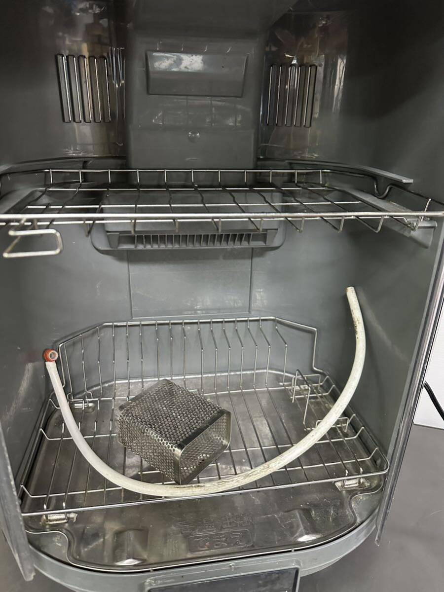 象印 食器乾燥機 EY-GB50 グレー 5人分 タテ型 2020年製 スライド扉 省スペース ZOJIRUSHI 食器乾燥器の画像3
