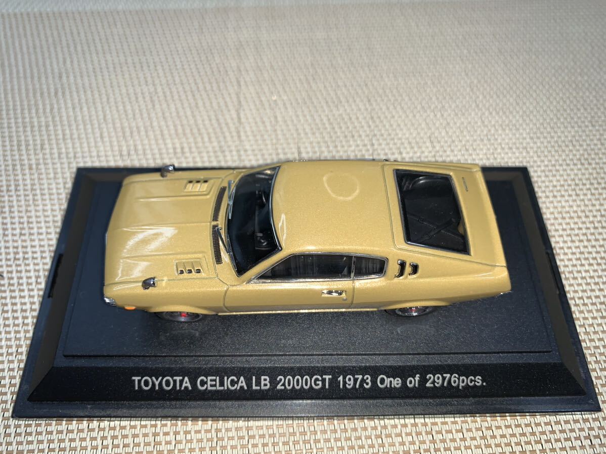 エブロ 1/43 トヨタセリカLB2000 GT(ゴールド)_画像7