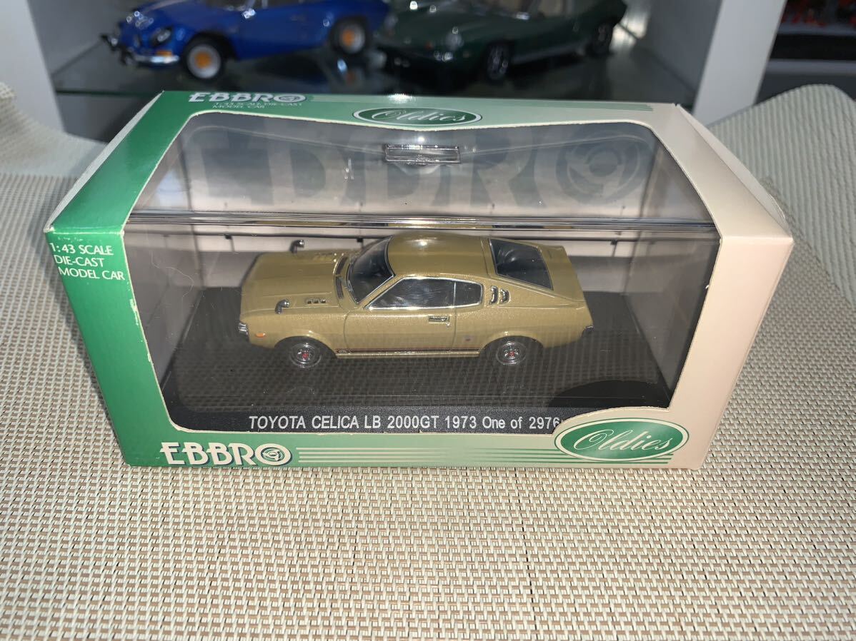 エブロ 1/43 トヨタセリカLB2000 GT(ゴールド)_画像8