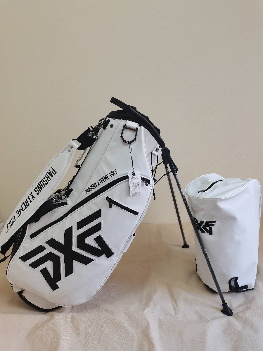 新品 PXG　キャディバッグ スタンドモデル　未使用 ホワイト_画像5