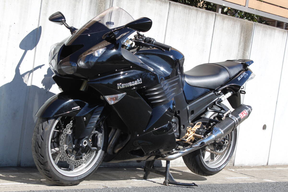 ZZR1400 ZZ-R1400 B型 ABS ◆40711km◆車検6年12月◆ヨシムラスリップオン装備◆ウェビックポイントプレゼント付き◆浦和発-全国名変発送OK_絶好調です！速いですよ！！！