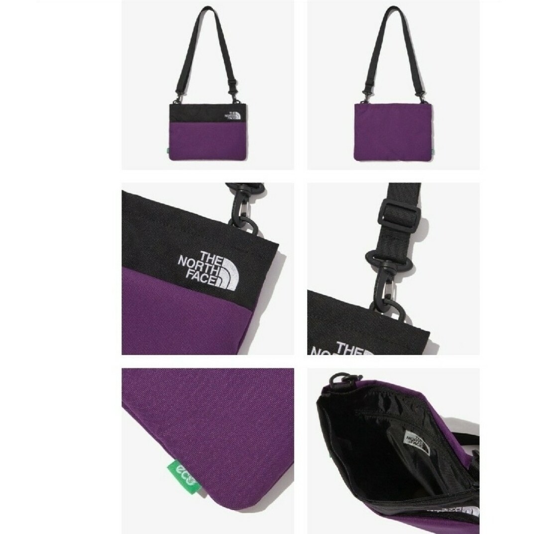THE NORTH FACE North Face purple new goods shoulder bag 