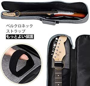 CAHAYA ギターケース 軽量 エレキギター ソフト ケース （特許番号No 007468509-0001） 9mmスポンジ エ_画像4