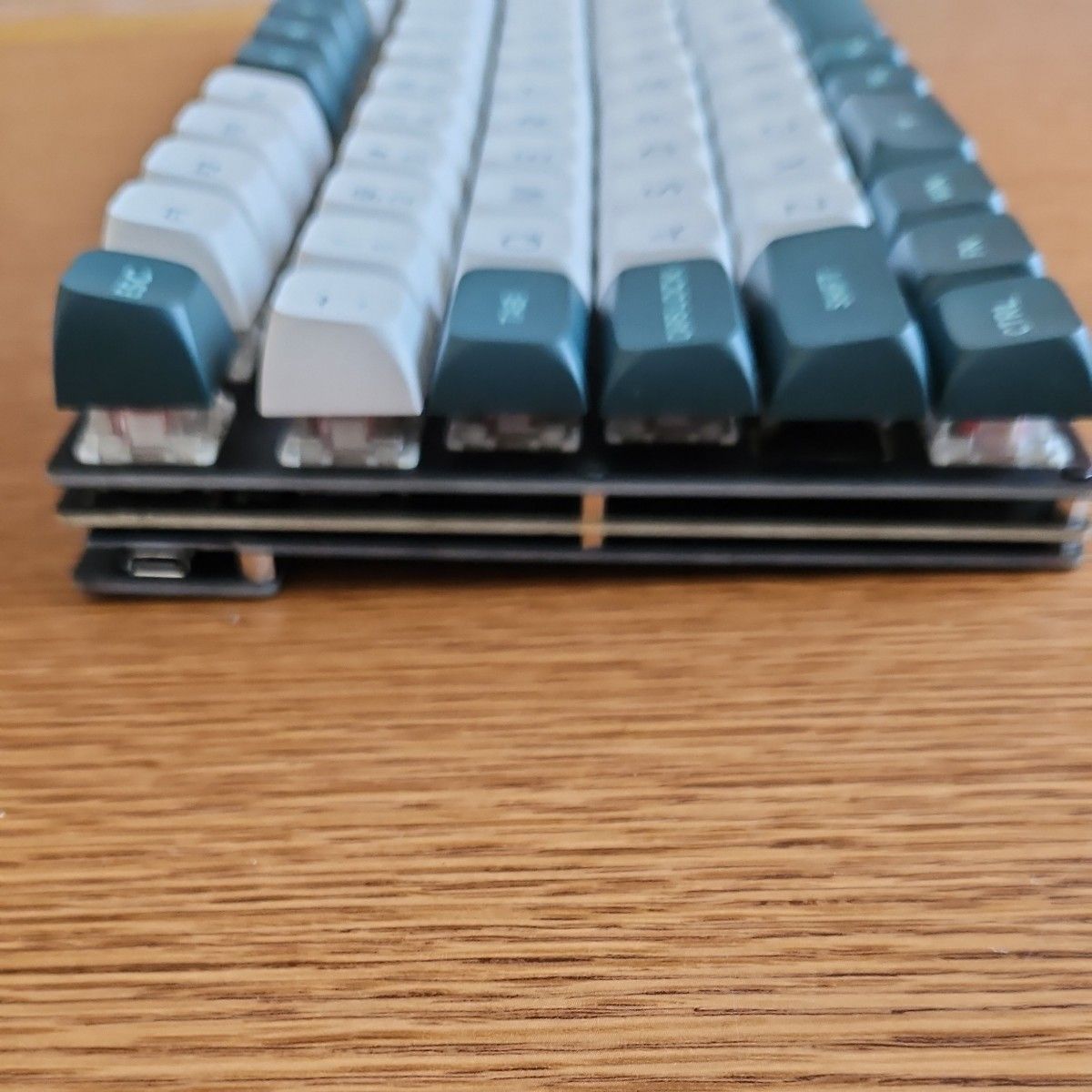 キーキャップなし 7sPlus 赤軸 分割キーボード 自作キーボード キーキャップなし 7sPlus 赤軸 分割キーボード 自作キーボード