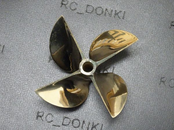  postage included copper casting propeller 6717450-B axis D-A=6.35mm diameter D-B=67mm(C)