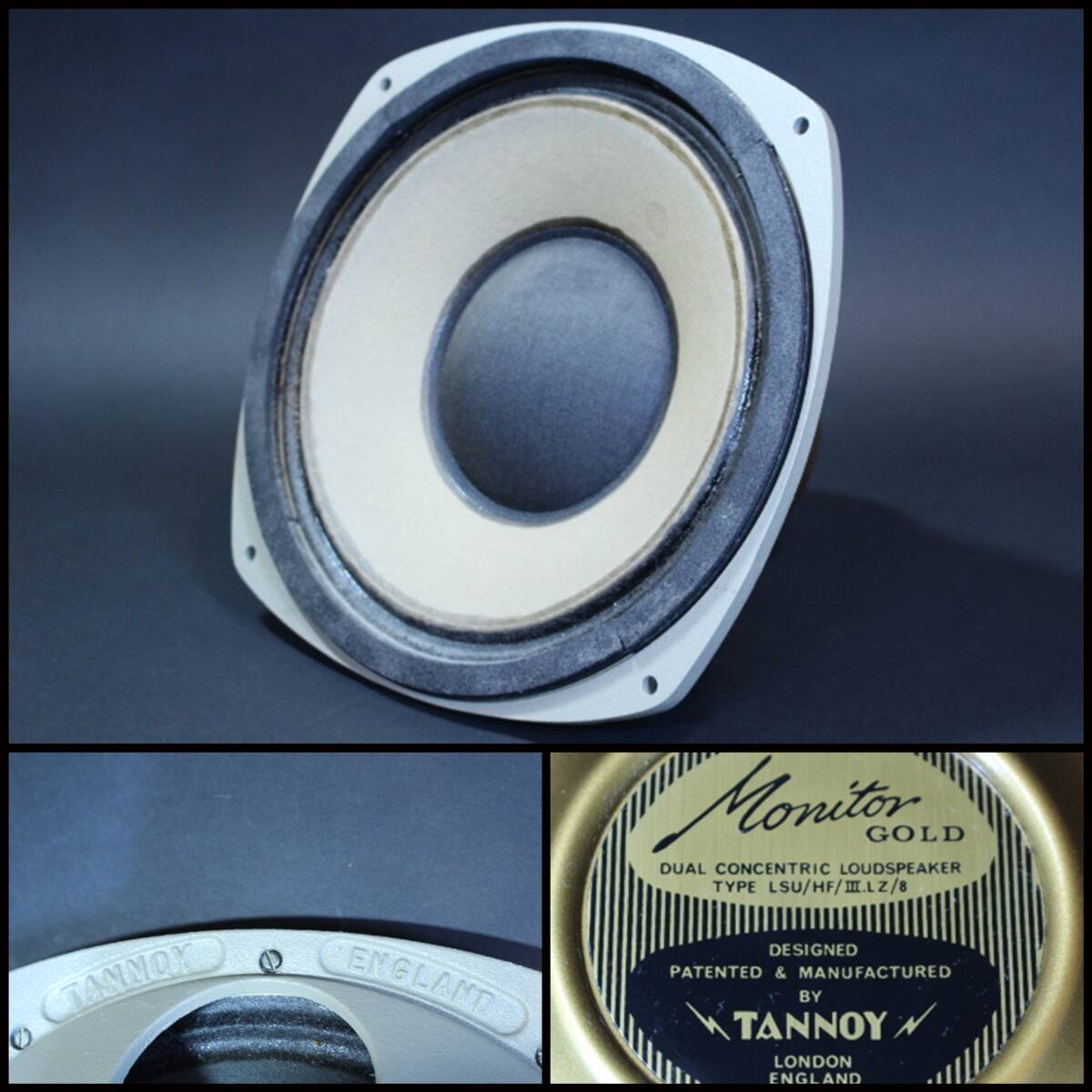 z-4306 TANNOY Tannoy MONITOR GOLD LSU / HF / Ⅲ. LZ / 8 speaker sound out verification settled 
