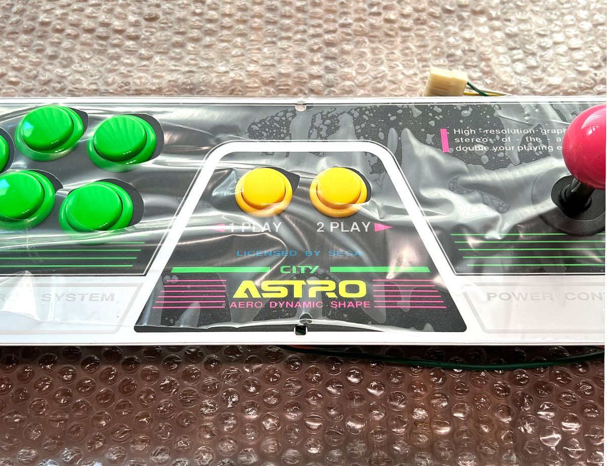 送料無料〈新品未使用・極美品〉SEGA セガ アストロシティ コントロールパネル 2L12B ASTRO CITY 筐体 コンパネ アーケード コントローラーの画像4