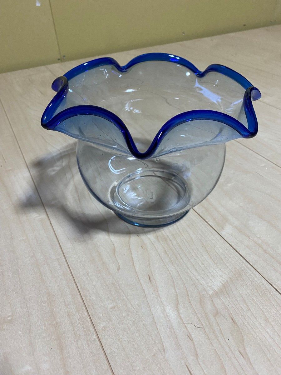 金魚鉢 昭和レトロ インテリア ガラス アンティーク