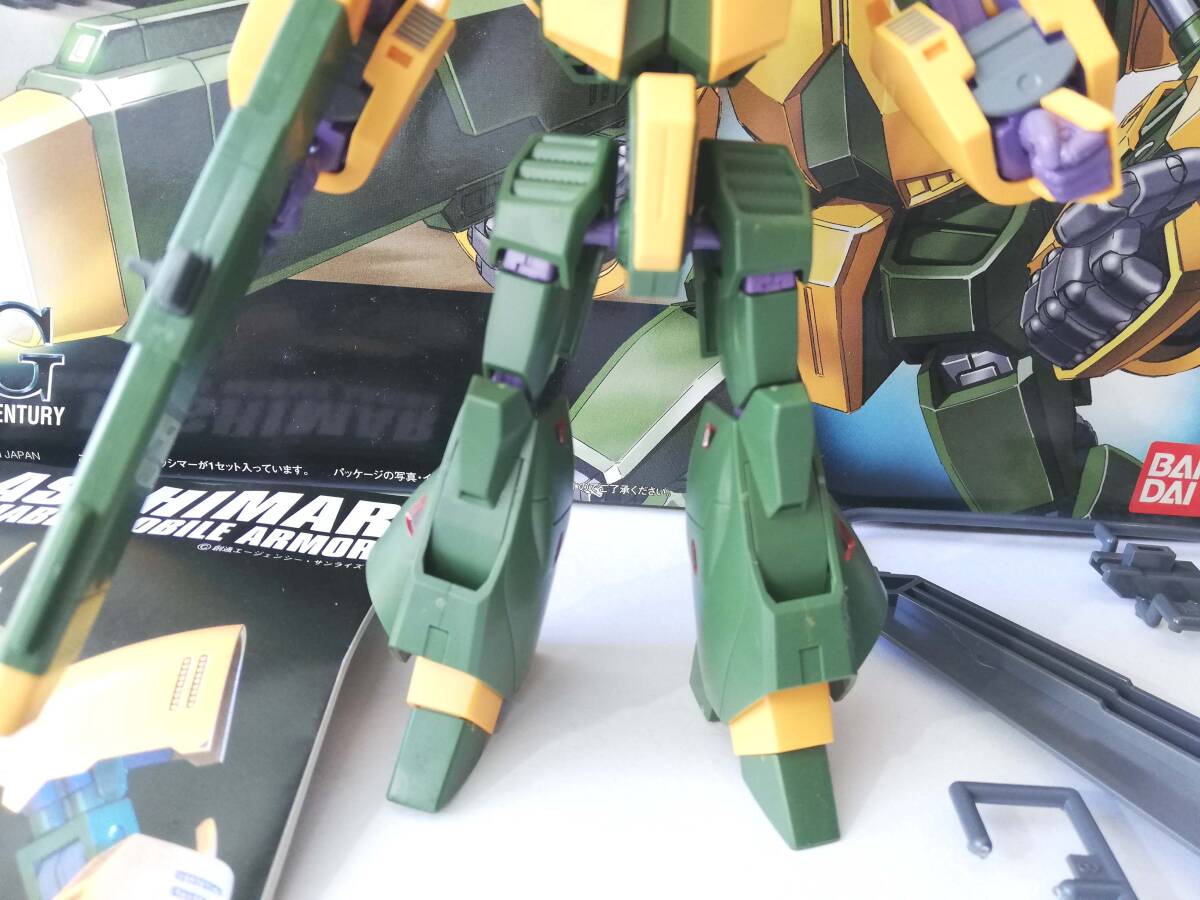 素組 完成品★HGUC 1/144 NRX-044 アッシマー★ガンプラ プラモ Zガンダム バンダイ フィギュア 玩具 MS ティターンズ 連邦 ジオン GUNDAM_画像3