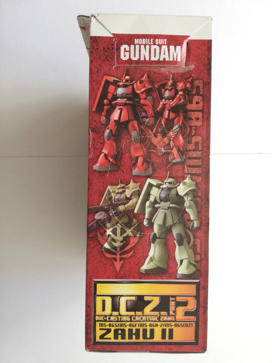 新品★ドズル 専用 ザクII ダイキャスト クリエイティブ PART2★フィギュア 機動戦士 ガンダム MSV プライズ GUNDAM ZAKU 超合金 MS-06 の画像7