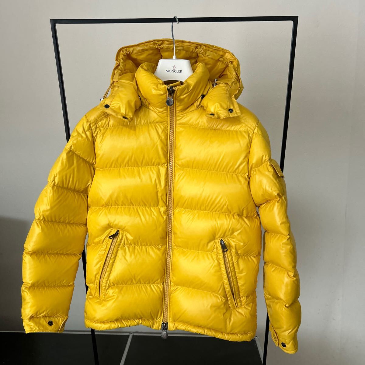 モンクレール★MONCLER★MAYA★イエロー★定番モデル★サイズ0_画像1