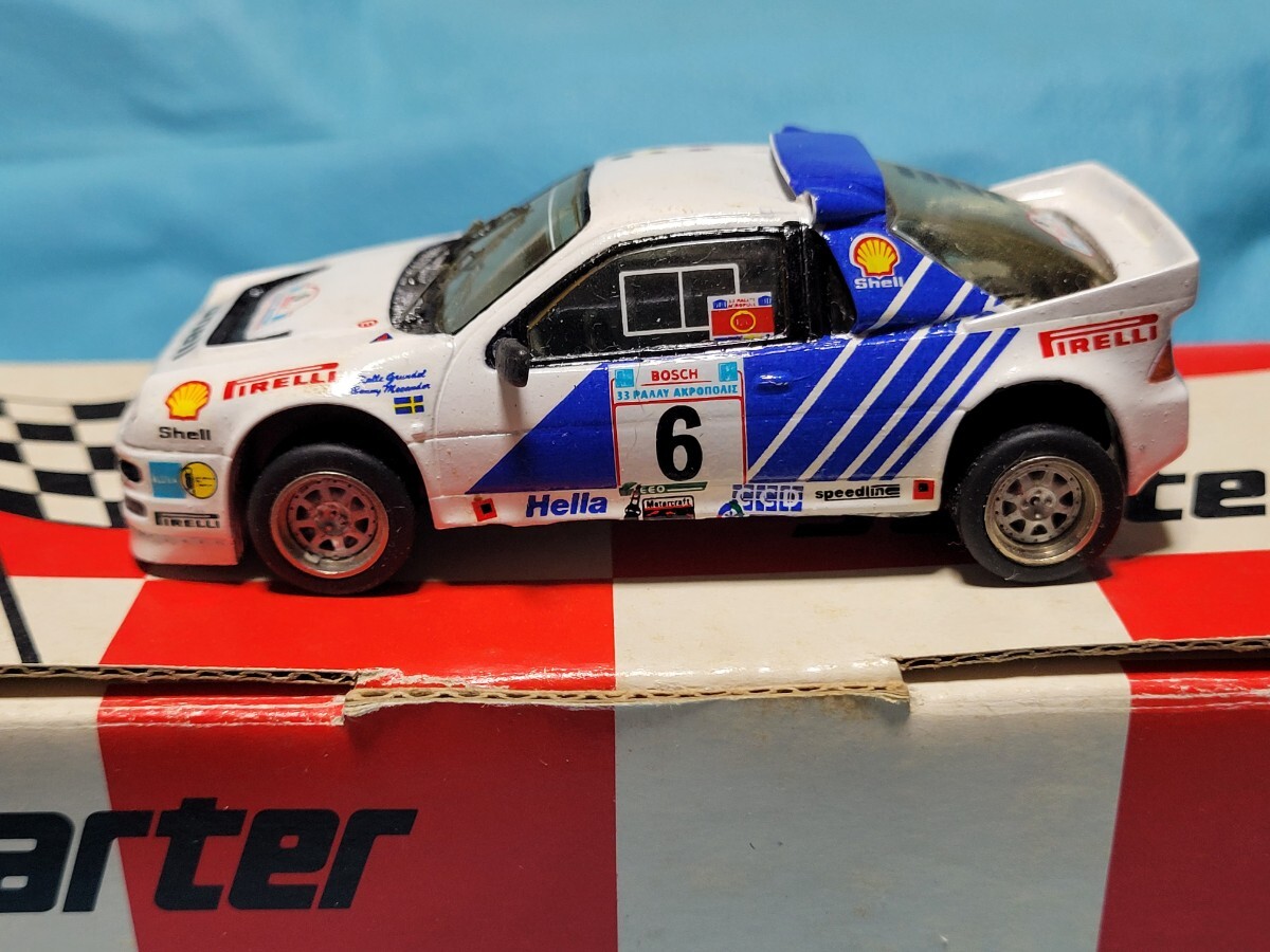  starter レジンキット製作完成品　FORD RS200 Rallye ACROPOLE 1986 1/43 made in FRANCE _画像1