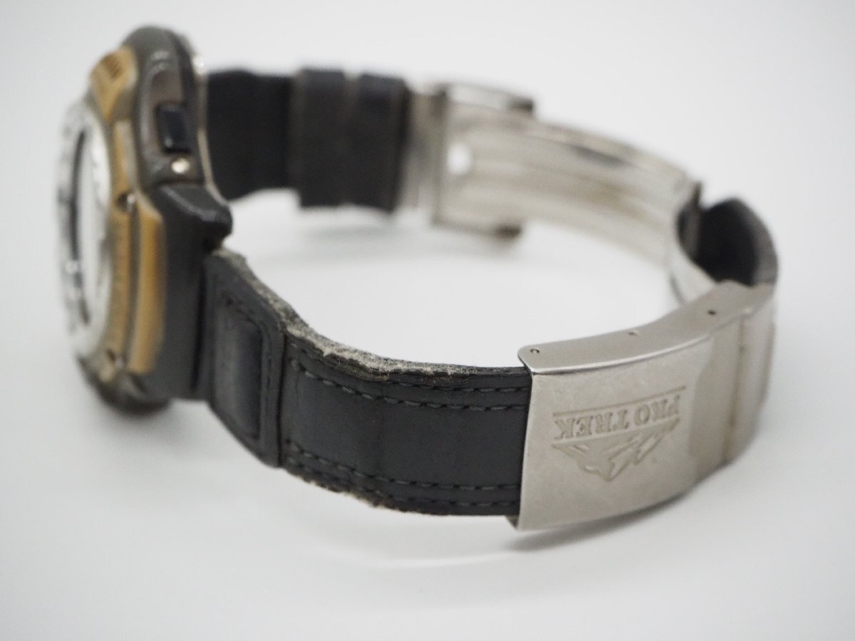 CASIO カシオ PRO TREK プロトレック PRT-410 メンズ腕時計 デジタル QZ カーキ キングラム[fnk]_画像6