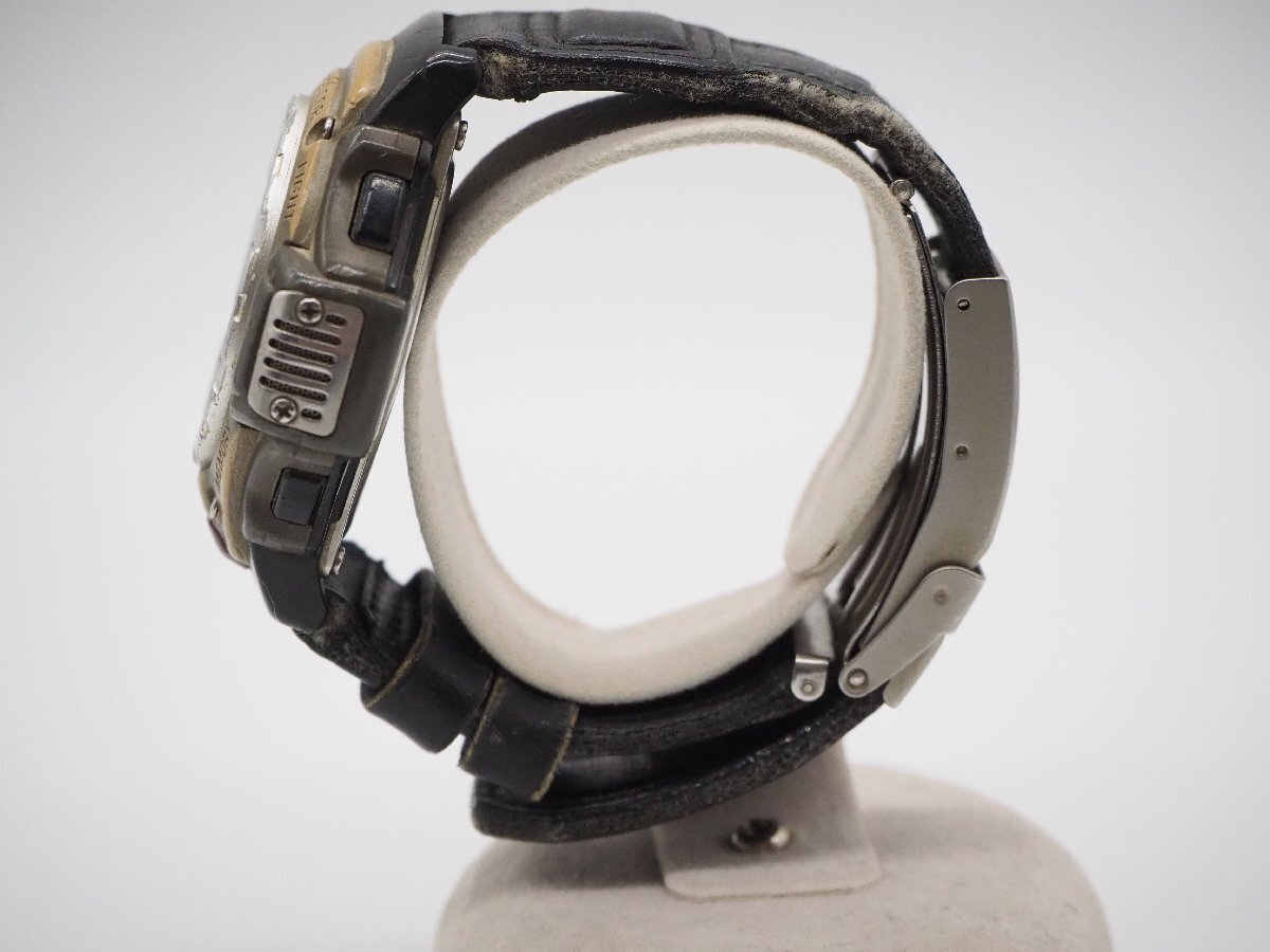 CASIO カシオ PRO TREK プロトレック PRT-410 メンズ腕時計 デジタル QZ カーキ キングラム[fnk]_画像3