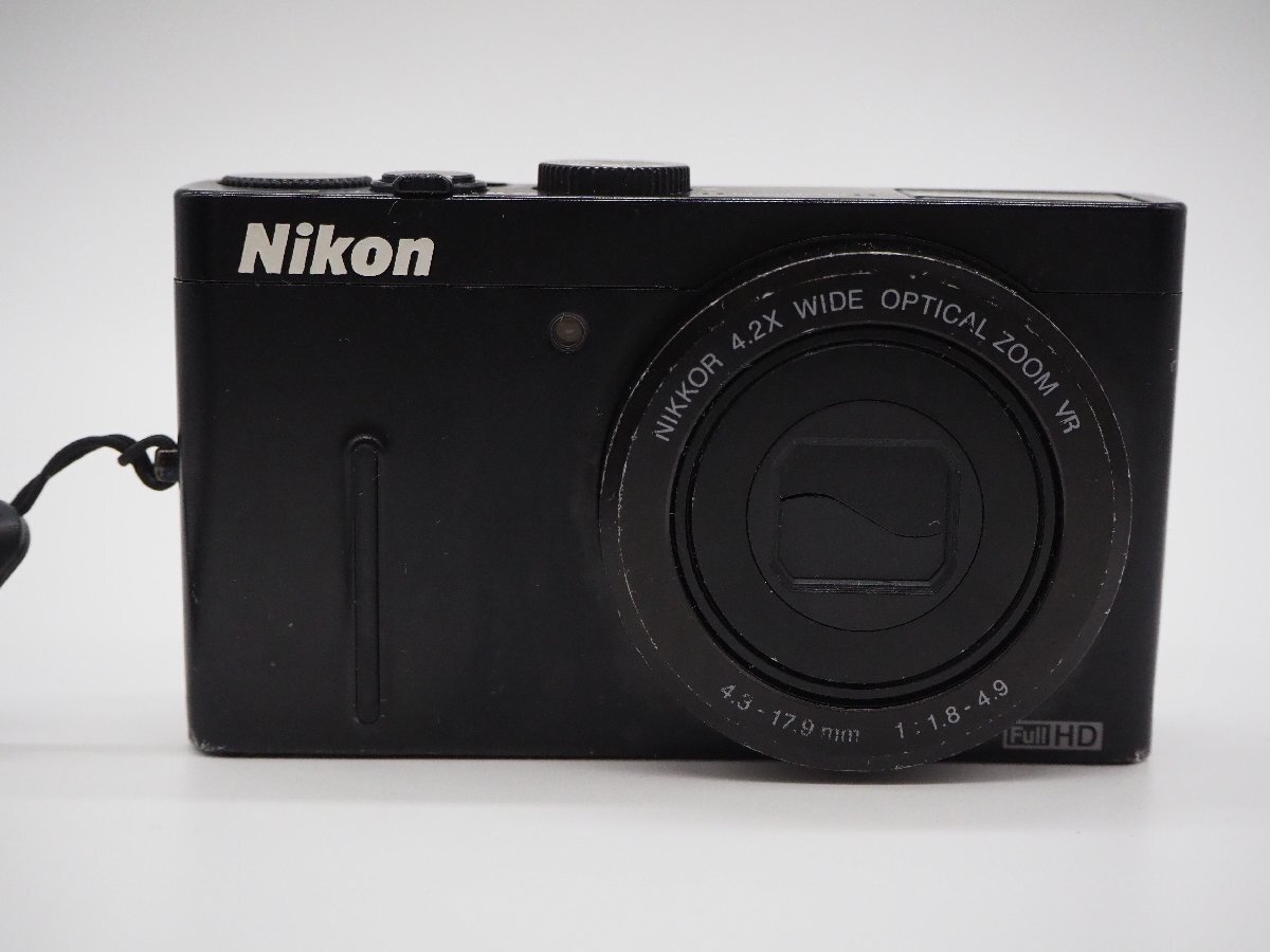 【ジャンク】Nikon ニコン COOLPIX P300 クールピクス デジタルカメラ デジカメ ブラック キングラム[fnk]_画像1