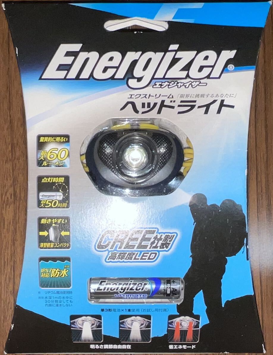 Energizer（エナジャイザー） エクストリームヘッドライト IPX7対応 HDL1AAJの画像1