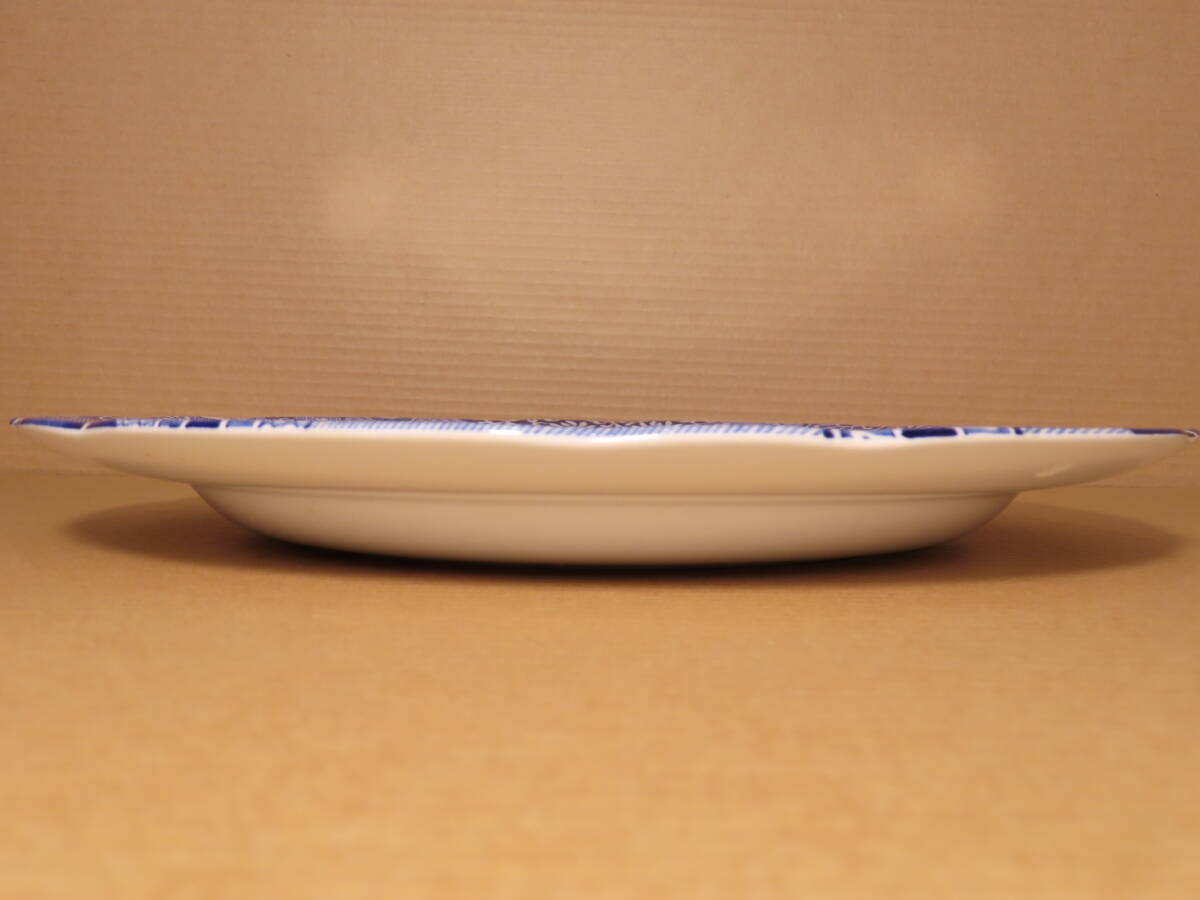 スポード ブルー イタリアン プレート 皿 Spode 飾り皿_画像5