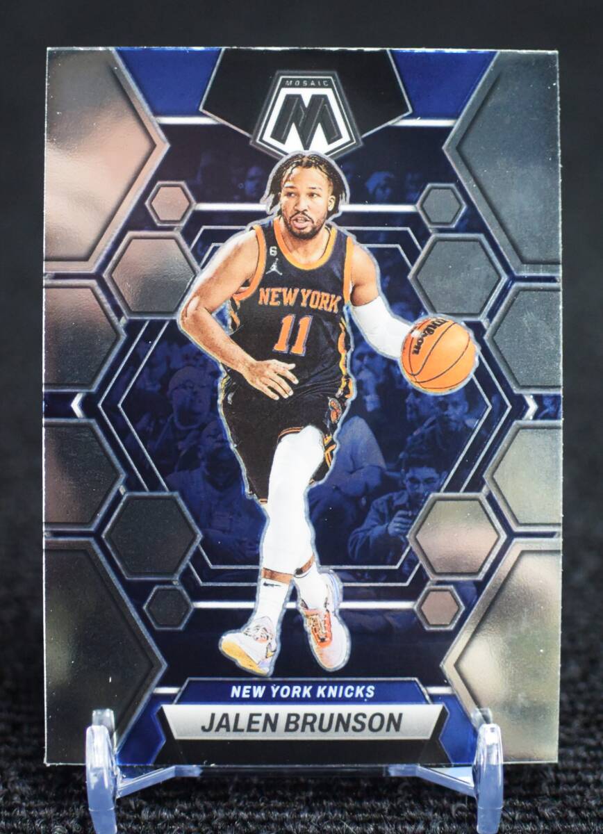 2022-23 Panini Mosaic Jalen Brunson ジェイレン ブランソン NBA カード New York Knicks ニューヨーク ニックスの画像1