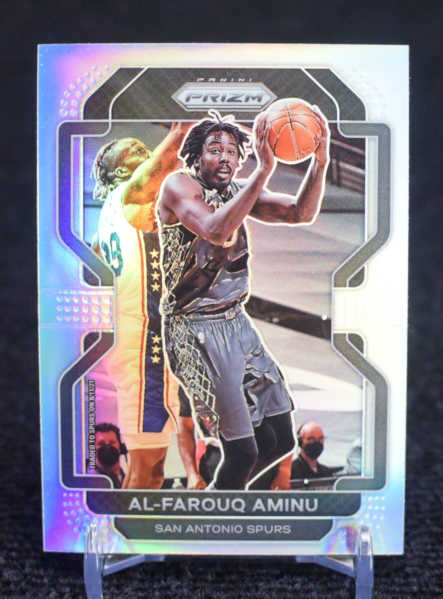 2021-22 Panini Prizm Al farouq Aminu Silver Prizm NBA カード_画像1