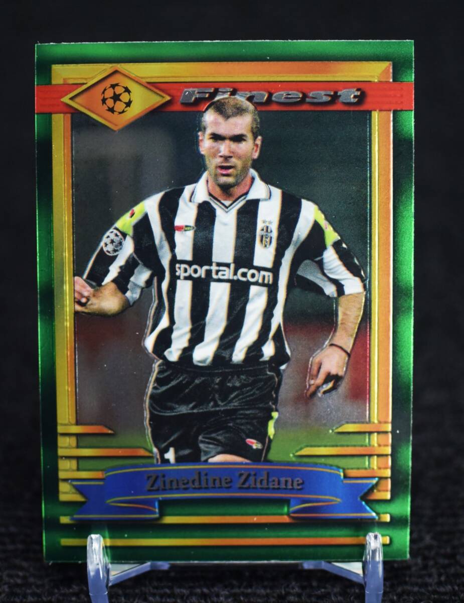 2023 Topps Finest Flashbacks Zinedine Zidane ジネディーヌ ジダンの画像1