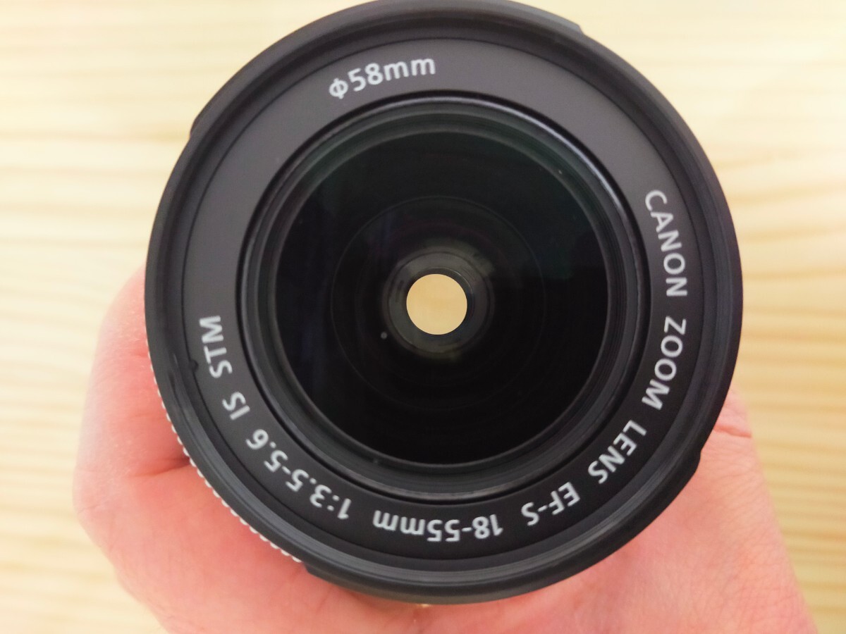 ★美品レベル★ Canon キャノン EOS Kiss X9 EF-S 18-55mm F3.5-5.6 IS STM レンズセット 貴重なホワイト！_画像10