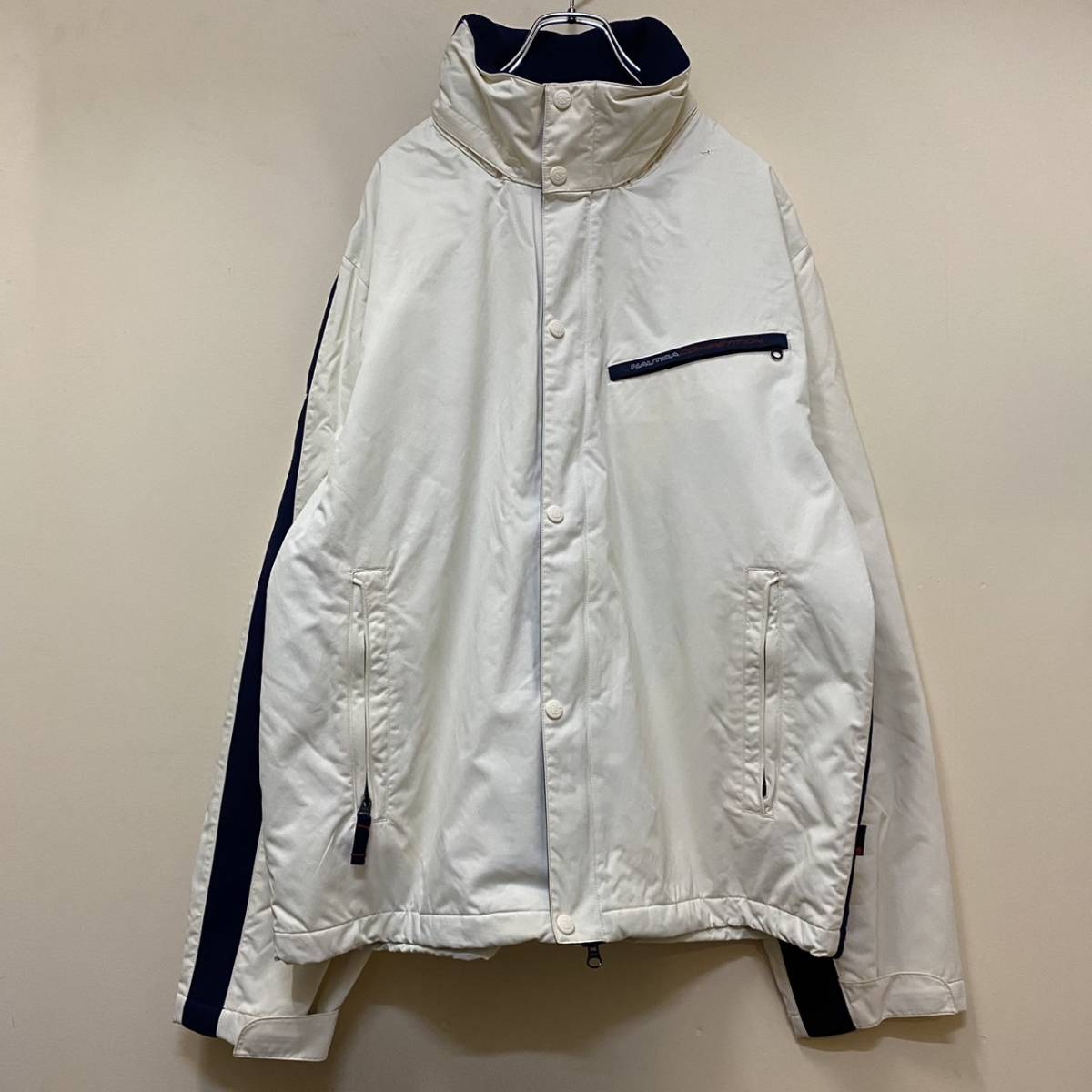 【１円スタート】90′s NAUTICA 良デザイン ナイロンジャケット 古着 ヴィンテージ 海外 アメリカ 輸入 【942】_画像1