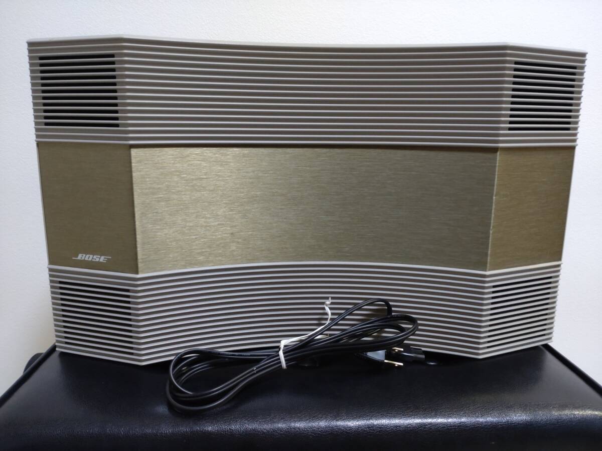 BOSE ボーズ Acoustic wave MUSIC SYSTEM AW-1※テレビのサブスピーカーとして重宝します。【ジャンク】_画像2