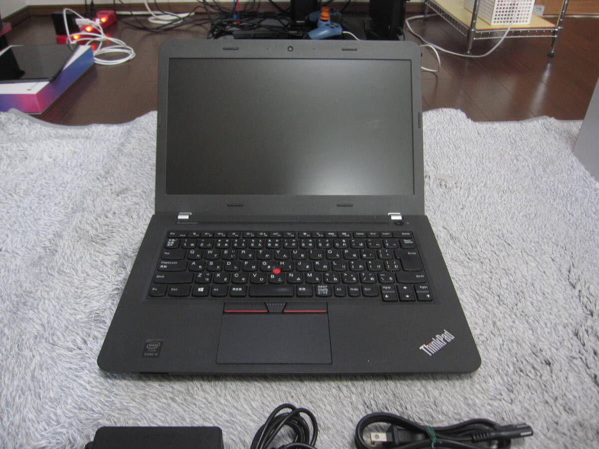  Lenovo 　ThinkPad E450 20DC005LJP　Core i3 4005U　8G 起動確認済み　ジャンク_画像2